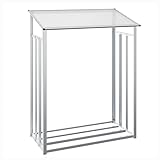 Beckmann KHLG Kaminholz-Lager Größe 1 128 x 69 x 162 cm Aluminium Natur